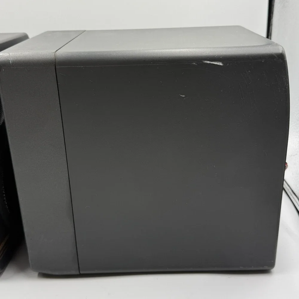 Sony CFD-758 Pair Of Speakers 2 Way Mega Bass Black